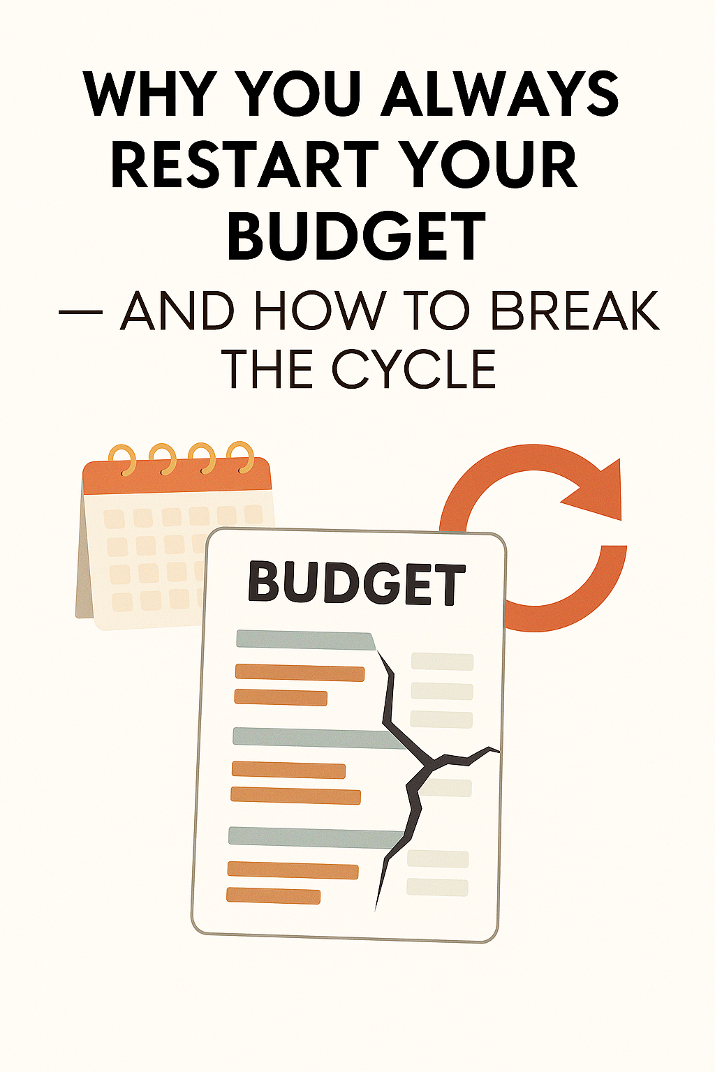 Why You Always Restart Your Budget — And How to Break the Cycle