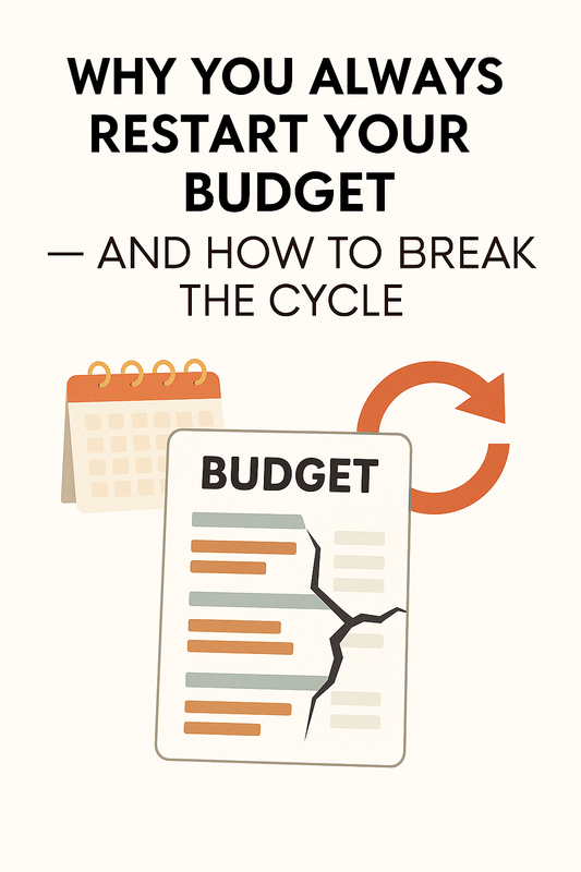 Why You Always Restart Your Budget — And How to Break the Cycle