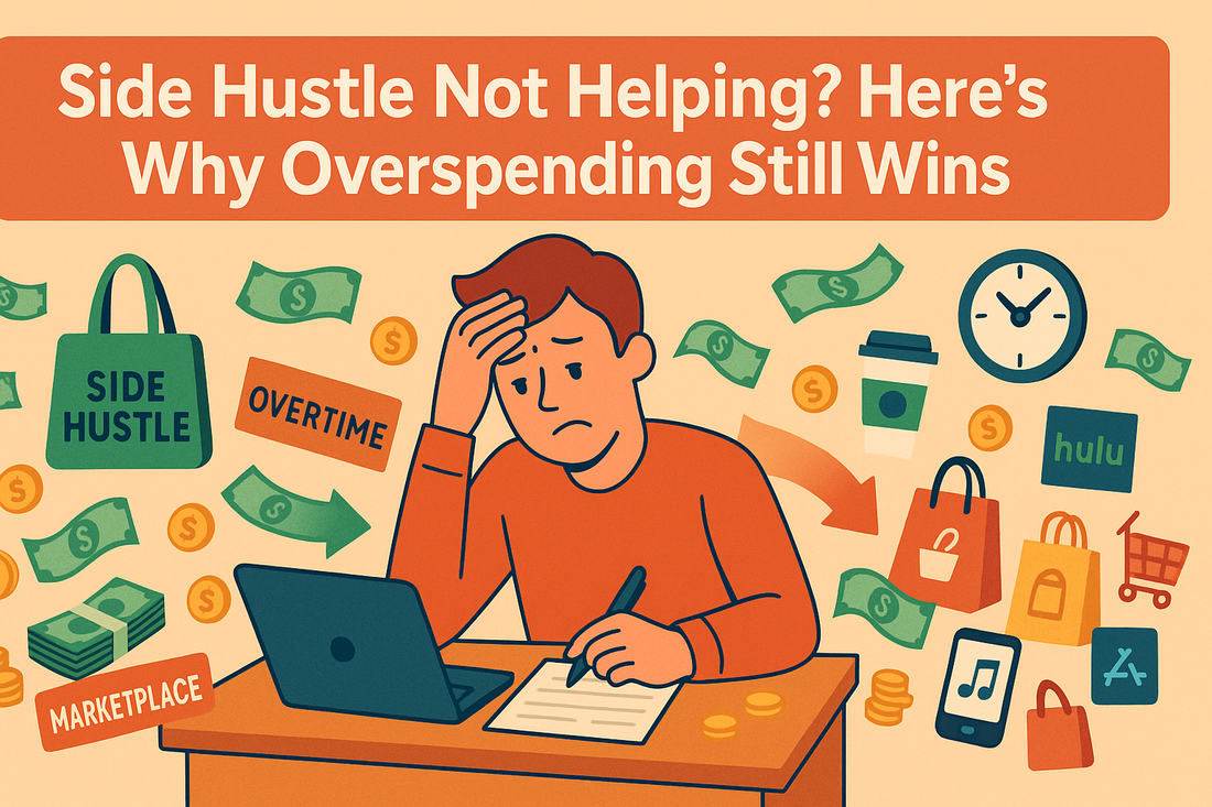 Side Hustle Not Helping? Here’s Why Overspending Still Wins