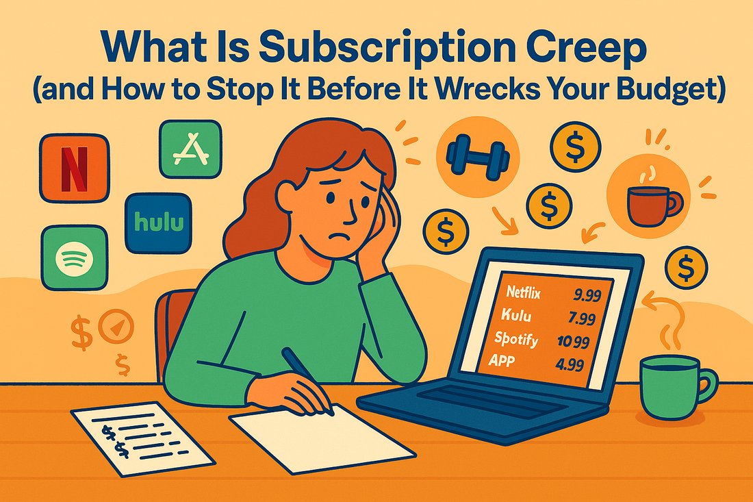 What Is Subscription Creep (and How to Stop It Before It Wrecks Your Budget)