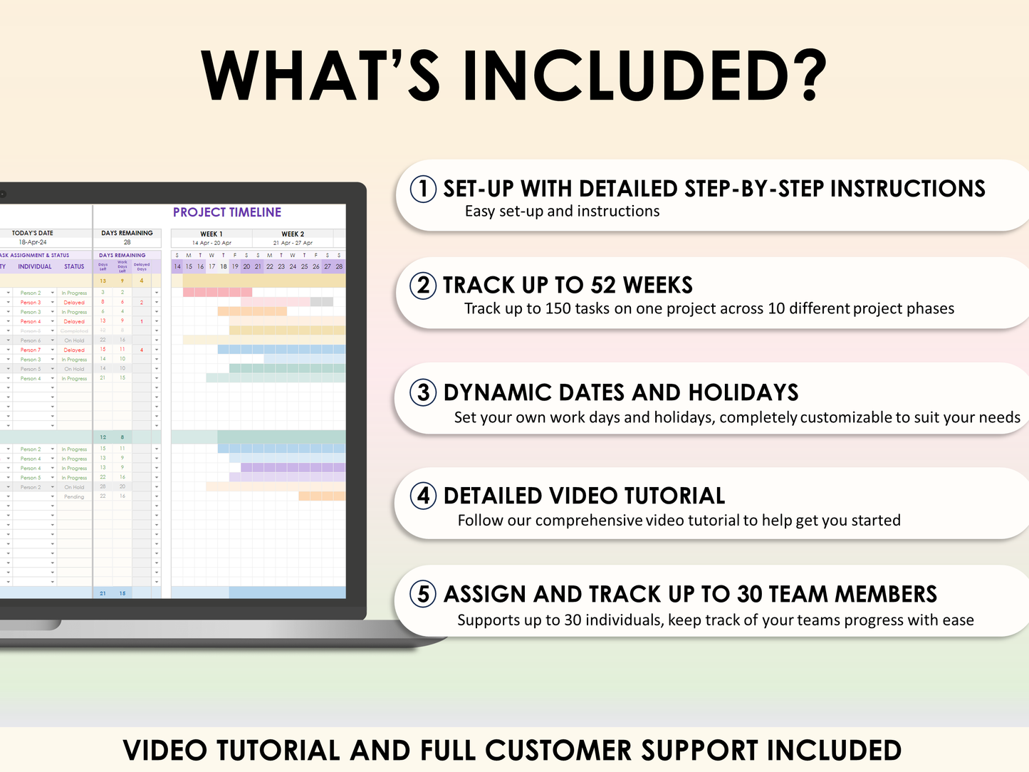 Gantt Chart - Project Planner